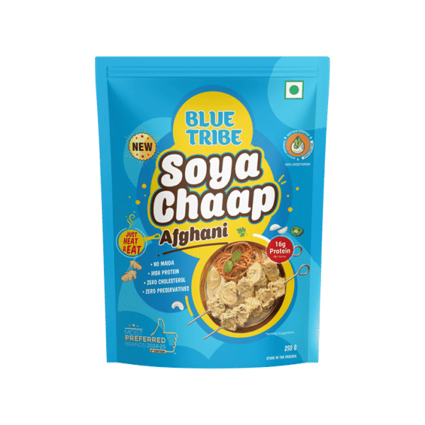 Blue Tribe Foods Ready to Eat Afghani Soya Chaap