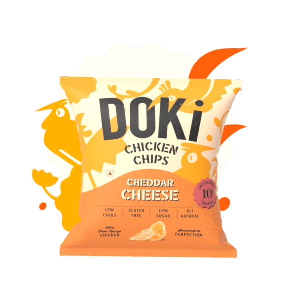 DOKi Chicken Chips (Cheddar Cheese)