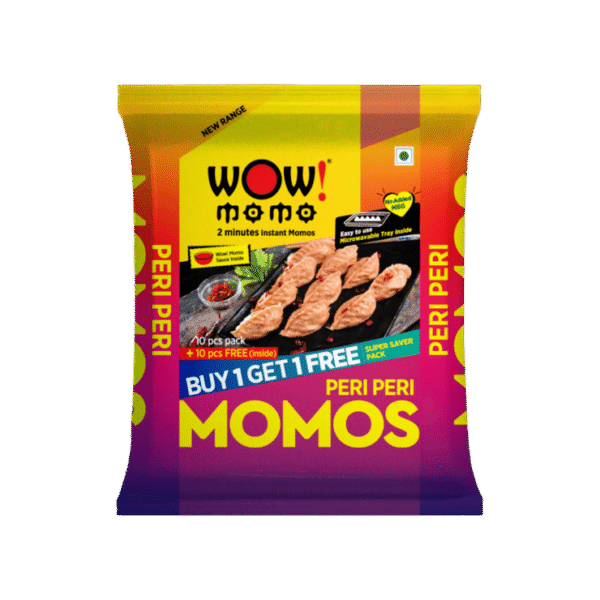 Wow! Momo Peri Peri Momos - Buy 1 Get 1 Free