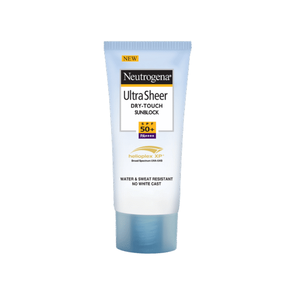 Neutrogena Ultra Sheer Sunscreen (SPF 50+)
