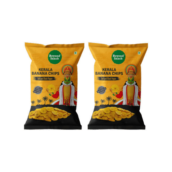 Beyond Snack Kerala Salt & Pepper Banana Chips - Pack of 2