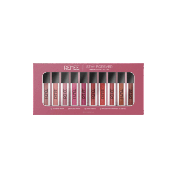 RENEE Stay Forever Matte Liquid Lipstick Kit