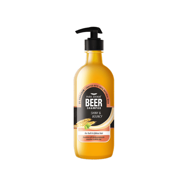Park Avenue Shiny & Bouncy Beer Shampoo 650 ml