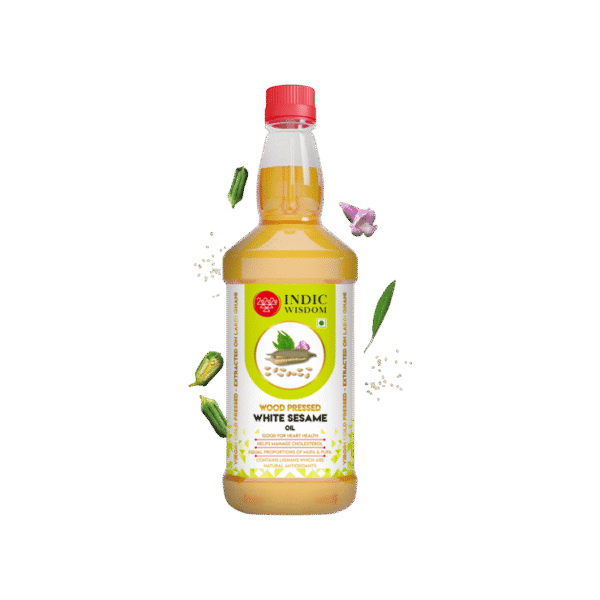 Indic Wisdom Wood Cold Pressed Sesame Oil /Til Oil