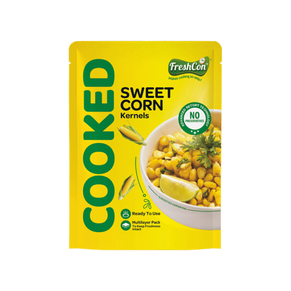 Freshcon Ready to Use Cooked Sweet Corn Kernels