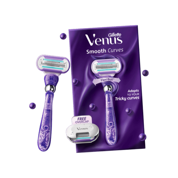 Gillette Venus Smooth Curves Swirl Cartridge Women's Razor